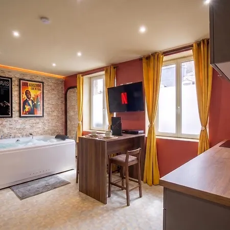 Le Harlem - Jacuzzi Privé&parking *